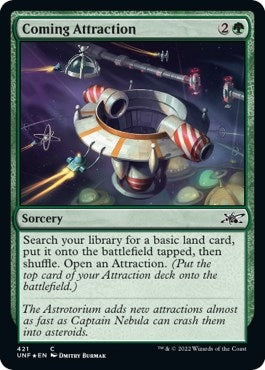 Image for Coming Attraction (Galaxy Foil) (421) [Unfinity]
