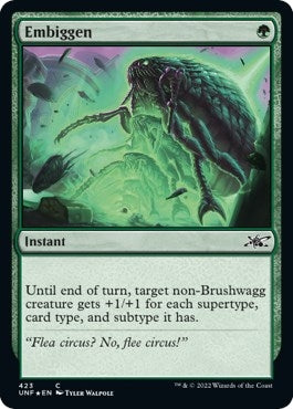 Image for Embiggen (Galaxy Foil) (423) [Unfinity]