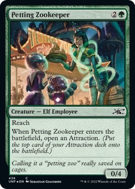 Image for Petting Zookeeper (Galaxy Foil) (436) [Unfinity]