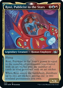 Image for Roxi, Publicist to the Stars (Showcase) (Galaxy Foil) (520) [Unfinity]