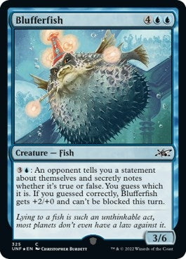 Image for Blufferfish (Galaxy Foil) (325) [Unfinity]