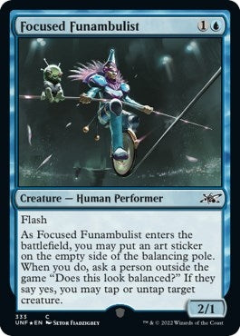Image for Focused Funambulist (Galaxy Foil) (333) [Unfinity]