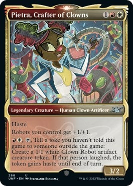 Image for Pietra, Crafter of Clowns (Showcase) (268) [Unfinity]