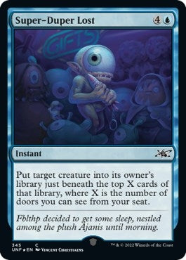 Image for Super-Duper Lost (Galaxy Foil) (345) [Unfinity]