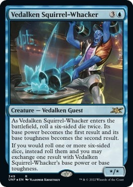 Image for Vedalken Squirrel-Whacker (Galaxy Foil) (349) [Unfinity]