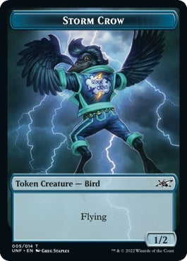 Image for Storm Crow Token (5) [Unfinity]