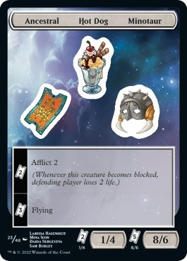 Image for Ancestral Hot Dog Minotaur (23) [Unfinity]