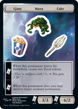 Image for Giant Mana Cake (25) [Unfinity]