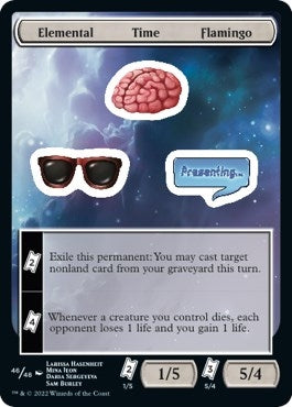 Image for Elemental Time Flamingo (46) [Unfinity]