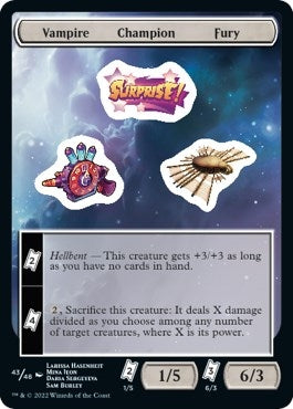 Image for Vampire Champion Fury (43) [Unfinity]