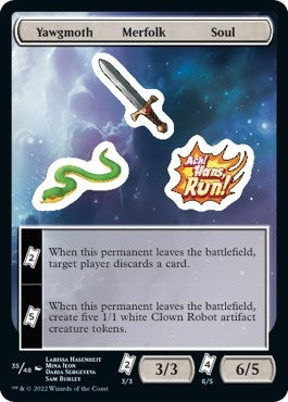 Image for Yawgmoth Merfolk Soul (35) [Unfinity]