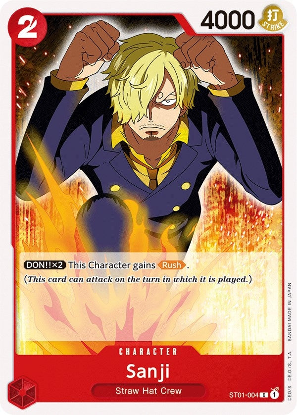 Image for Sanji (ST01-004) - One Piece Card Game