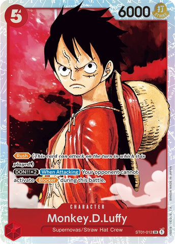 Image for Monkey.D.Luffy (012) (ST01-012) - One Piece Card Game