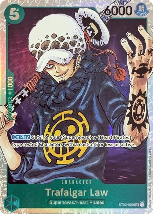 Image for Trafalgar Law (ST02-009) - One Piece Card Game