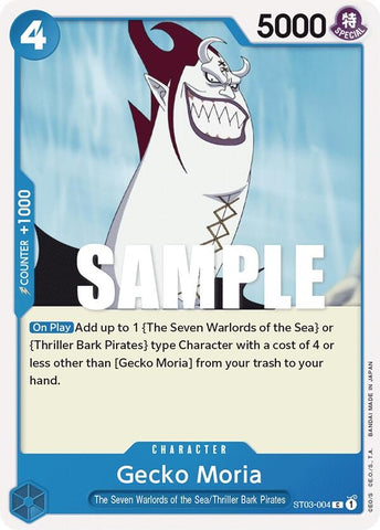 Image for Gecko Moria (ST03-004) - One Piece Card Game