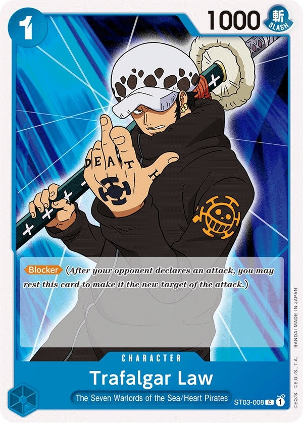 Image for Trafalgar Law (ST03-008) - One Piece Card Game