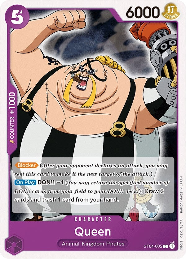 Image for Queen (ST04-005) - One Piece Card Game