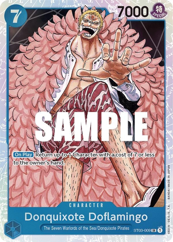 Image for Donquixote Doflamingo (ST03-009) - One Piece Card Game