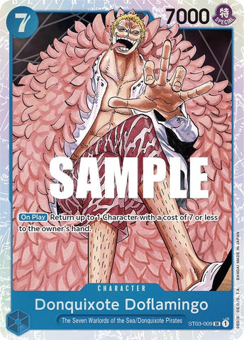 Image for Donquixote Doflamingo (ST03-009) - One Piece Card Game