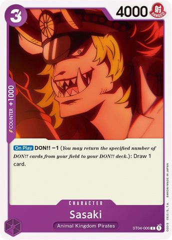 Image for Sasaki (ST04-006) - One Piece Card Game