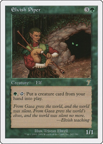 Image for Elvish Piper (242) (7ED)