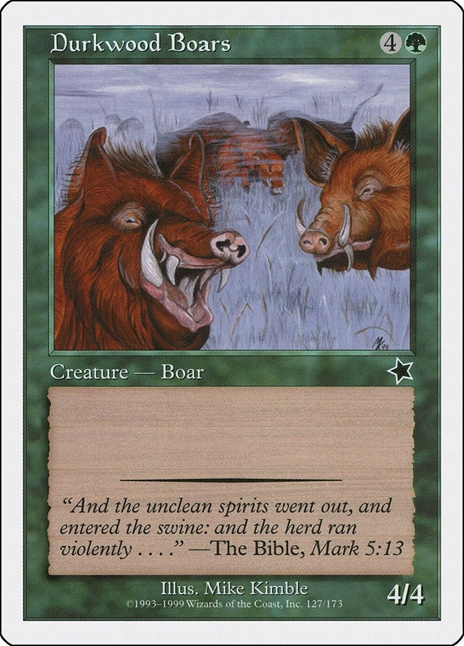 Image for Durkwood Boars (127) [Starter 1999]