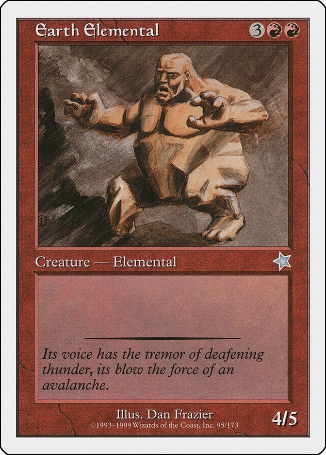 Image for Earth Elemental (95) [Starter 1999]