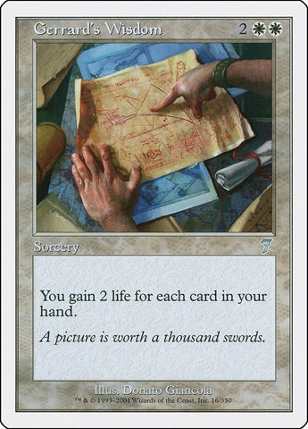 Image for Gerrard's Wisdom (16) (7ED)
