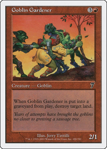 Image for Goblin Gardener (188) (7ED)