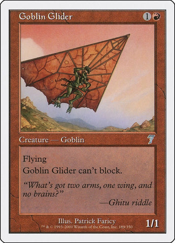 Image for Goblin Glider (189) (7ED)