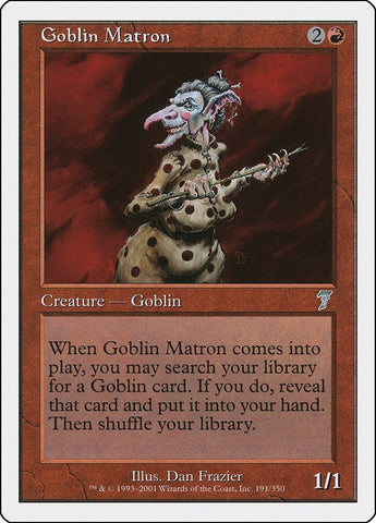 Image for Goblin Matron (191) (7ED)