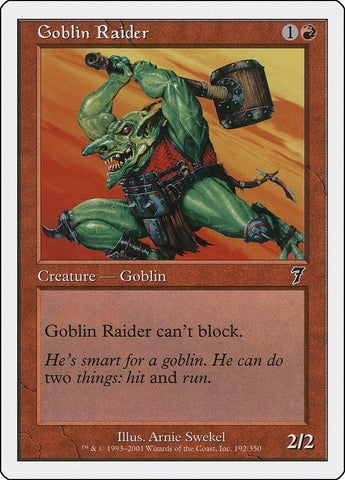 Image for Goblin Raider (192) (7ED)