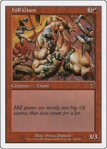 Image for Hill Giant (196) (7ED)