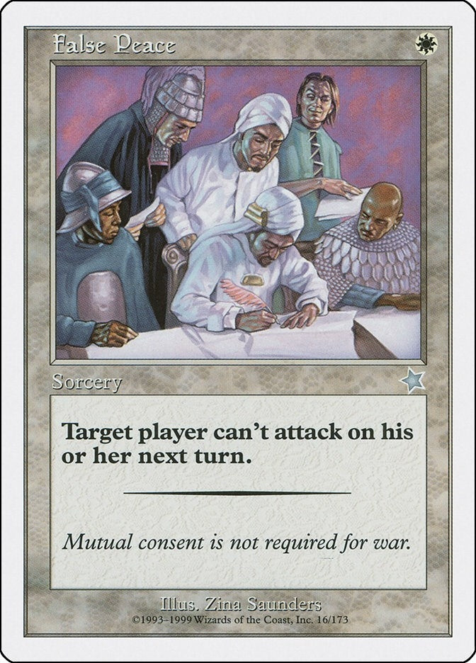 Image for False Peace (16) [Starter 1999]