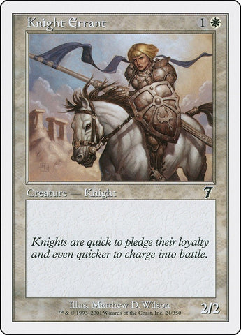 Image for Knight Errant (24) (7ED)
