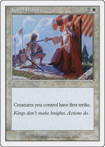 Image for Knighthood (25) (7ED)