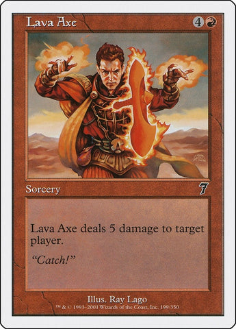Image for Lava Axe (199) (7ED)