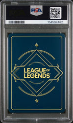 2026 RIFTBOUND: LEAGUE OF LEGENDS SFD-SPIRITFORGED #237* KARMA SIGNATURE OVERNUMBER PSA 10
