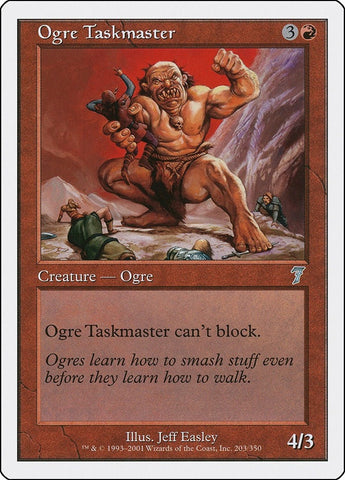 Image for Ogre Taskmaster (203) (7ED)