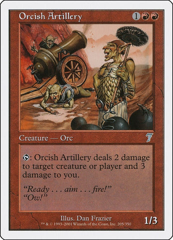 Image for Orcish Artillery (205) (7ED)