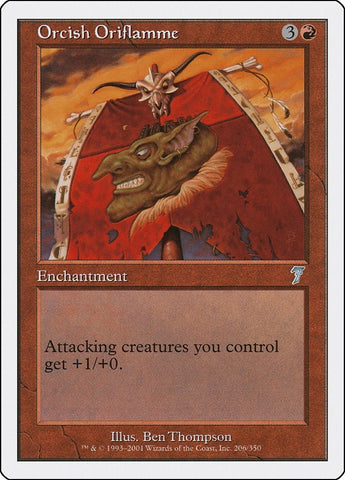 Image for Orcish Oriflamme (206) (7ED)