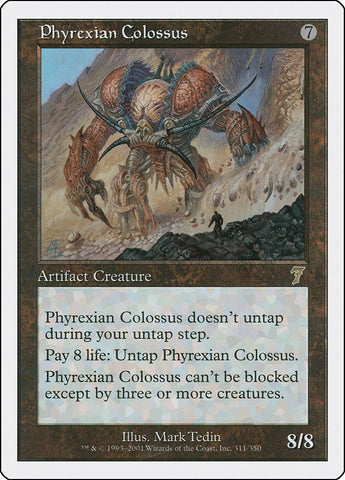 Image for Phyrexian Colossus (311) (7ED)