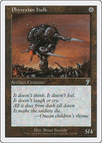Image for Phyrexian Hulk (312) (7ED)