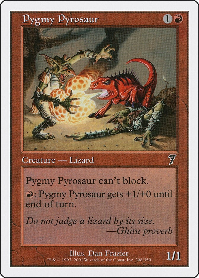 Image for Pygmy Pyrosaur (208) - Magic: The Gathering