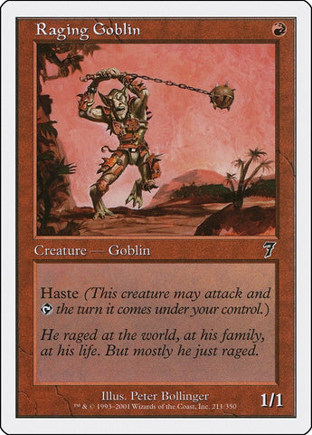 Image for Raging Goblin (211) - Magic: The Gathering