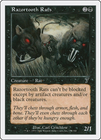 Image for Razortooth Rats (158) - Magic: The Gathering