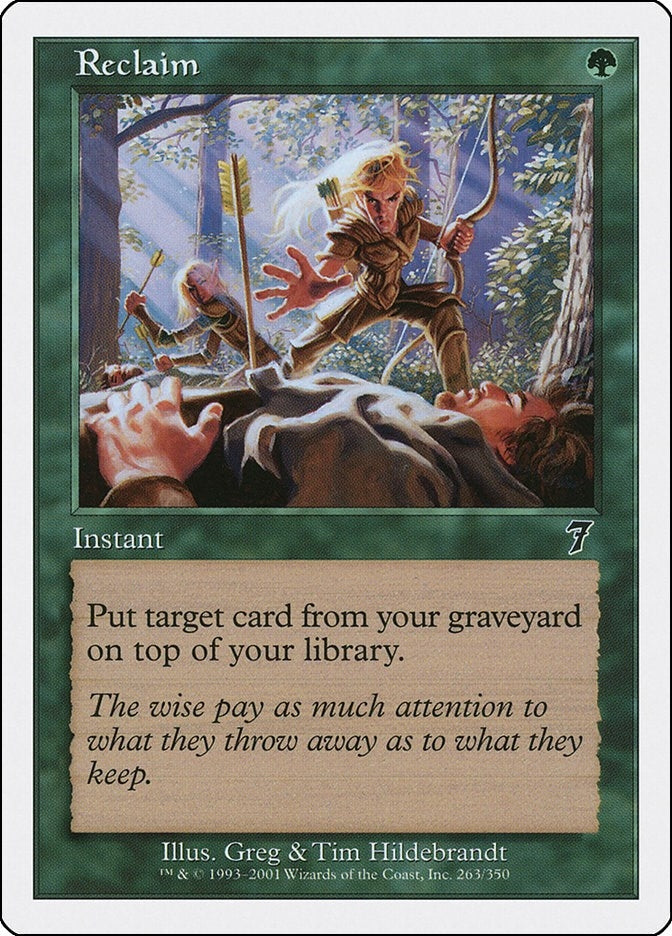 Image for Reclaim (263) - Magic: The Gathering