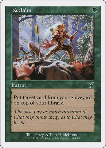 Image for Reclaim (263) - Magic: The Gathering