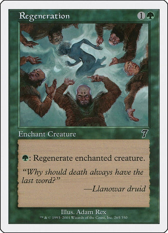 Image for Regeneration (265) - Magic: The Gathering