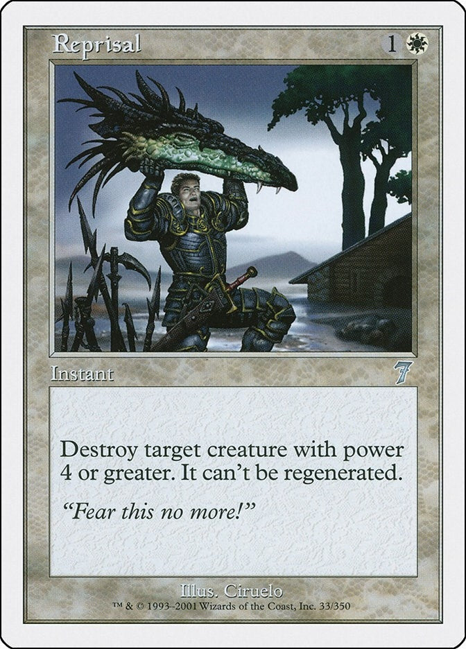 Image for Reprisal (33) - Magic: The Gathering